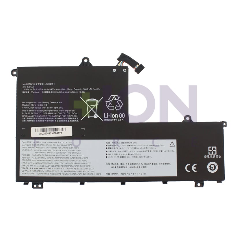 Battery Lenovo - L19M3PF1