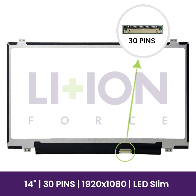 LCD Screen LG 14" WUXGA Slim 1920x1080 - LP140WF6-SPB7