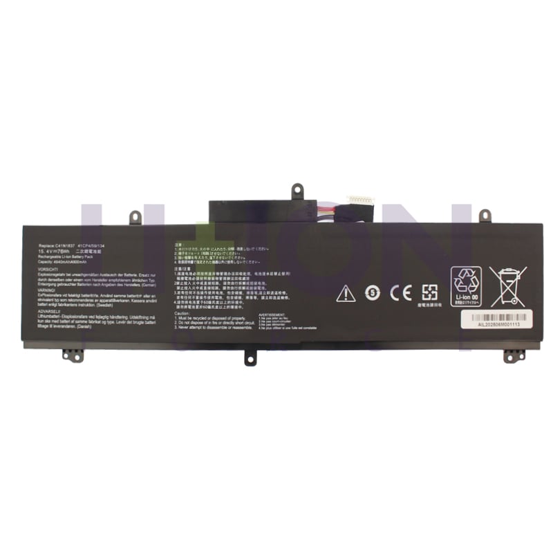 Battery Asus C41N1837 15.2V 4200mAh/64Wh