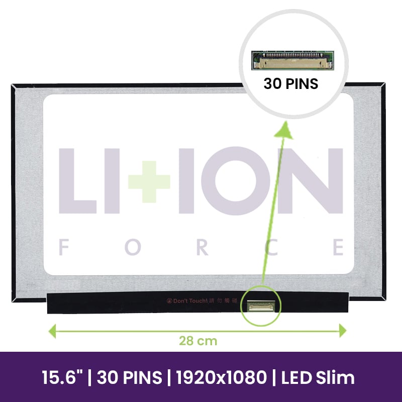Ecrã LCD AUO 15.6 FULL HD - 1920x1080 - B156HAN02.1 V.2