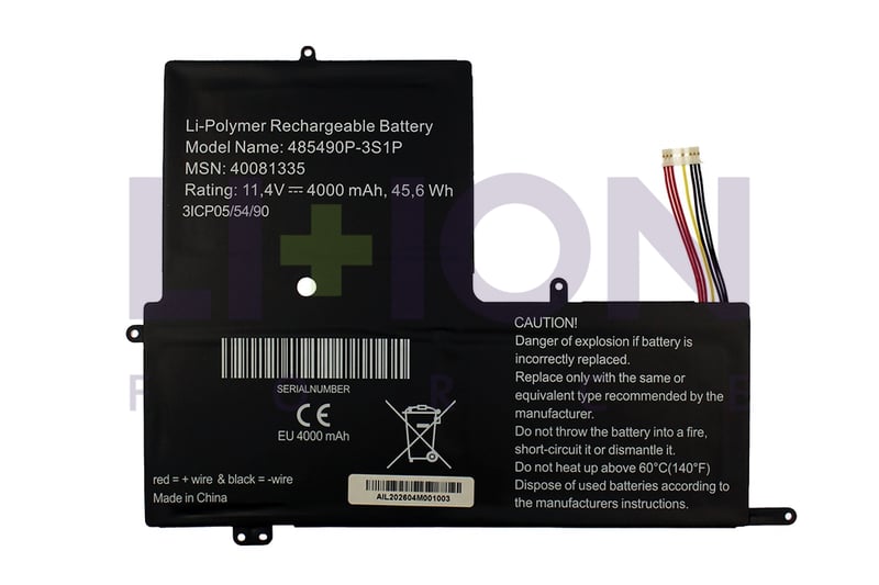 Bateria Lenovo XU140W - 485490P-3S1P