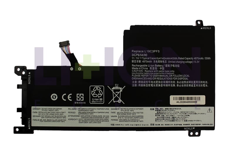 Bateria Lenovo Ideapad 5 15 11.55V 4650MAH/53Wh