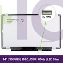 LCD Screen AUO 14" WUXGA Slim 1920x1080 - B140HTN01.E       