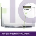 LCD Screen CMO 15.6" WXGA HD Slim 1366x768 - N156BGA-EA3